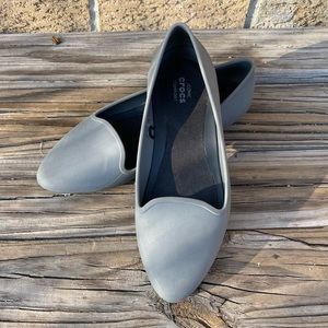 Crocs Eve Pointed Toe Ballet Flats size W 5